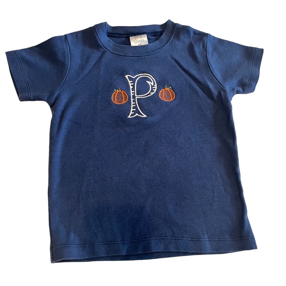 Custom P Pumpkin Tee